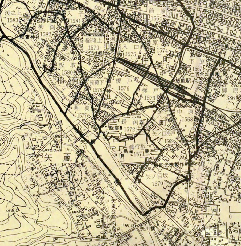 昭和41年以前の市街地